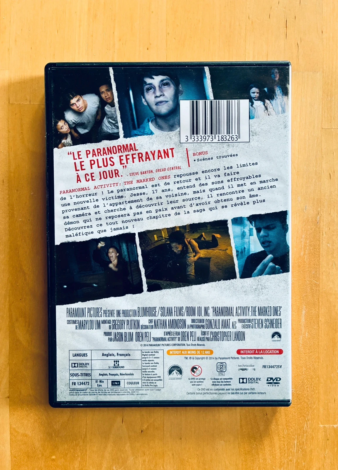 DVD Paranormal Activity de gemarkeerden. – photo 3